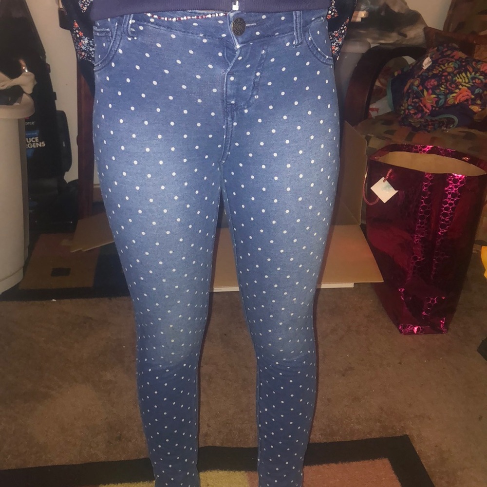 Polka Dot Jeggings